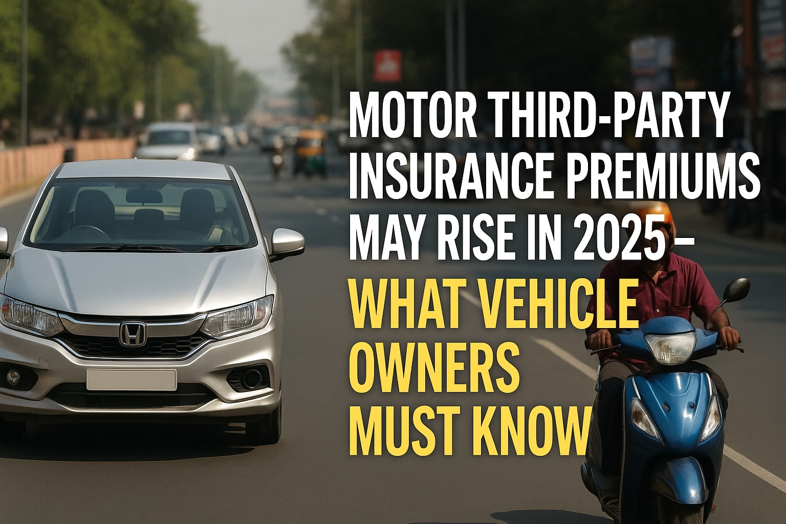 Motor Third-Party Insurance Premiums May Rise in 2025 – What Vehicle Owners Must Know