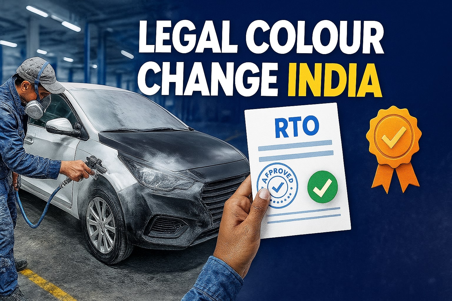 How to Legally Change Your Car’s Colour in India A Complete Guide
