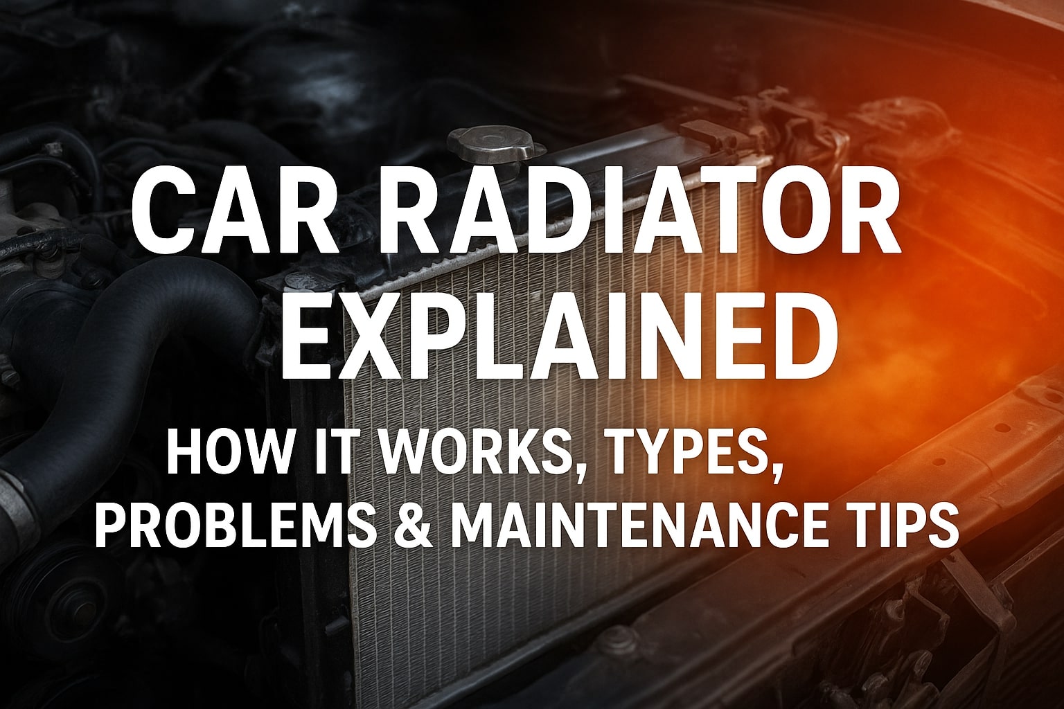 Car Radiator Explained: How It Works, Types, Problems & Maintenance Tips
