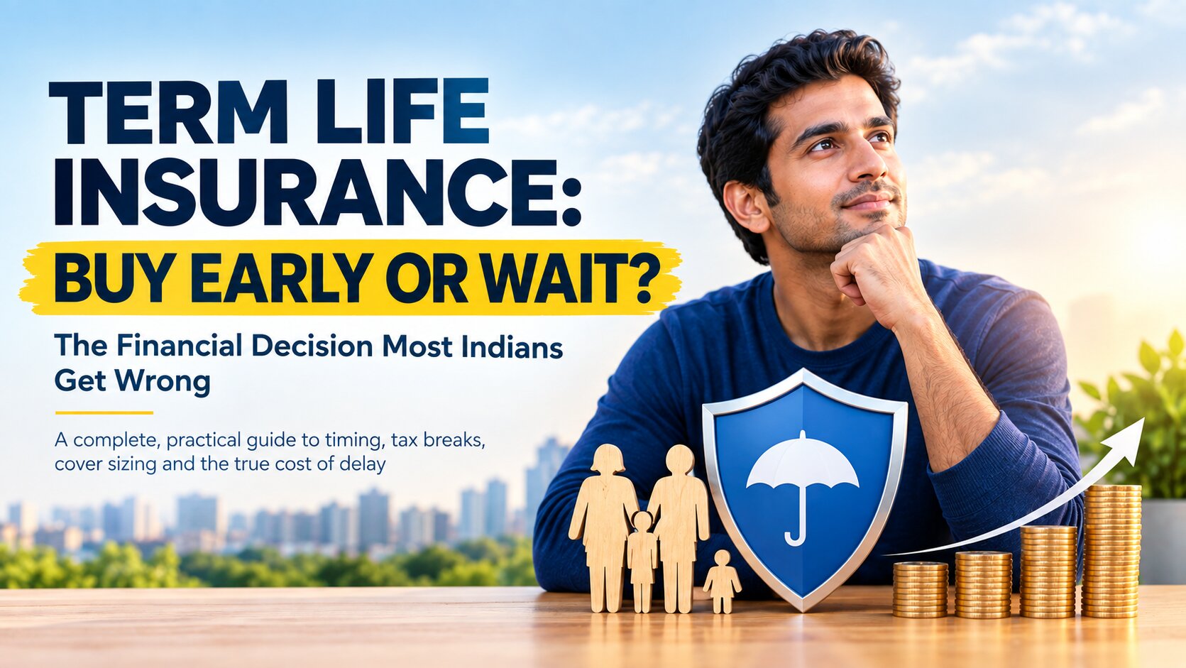 Term Insurance: Buy Now or Wait? The Financial Decision Most Indians Get Wrong