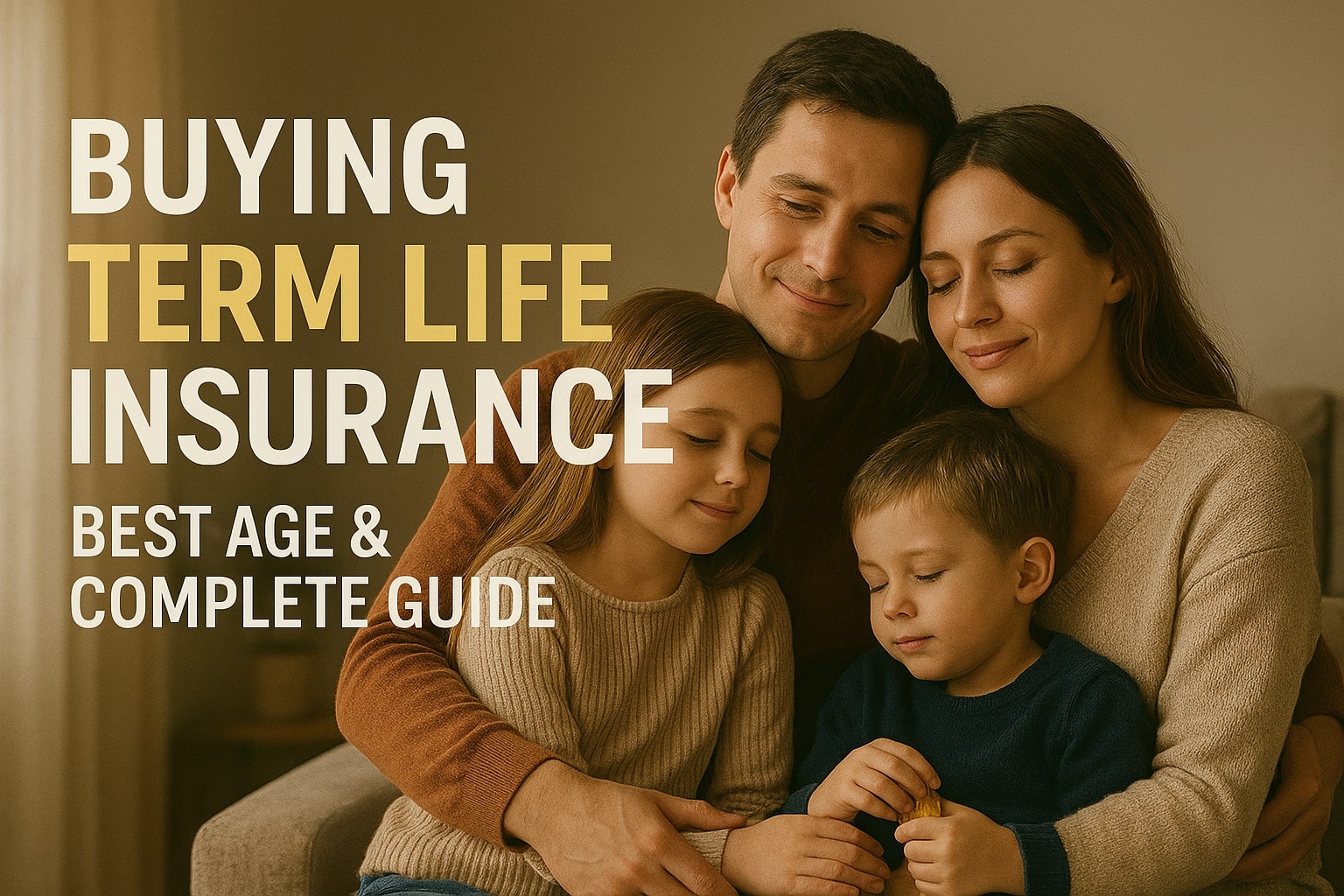 Why Buying Term Life Insurance Early Makes Sense: Best Age & Complete Guide
